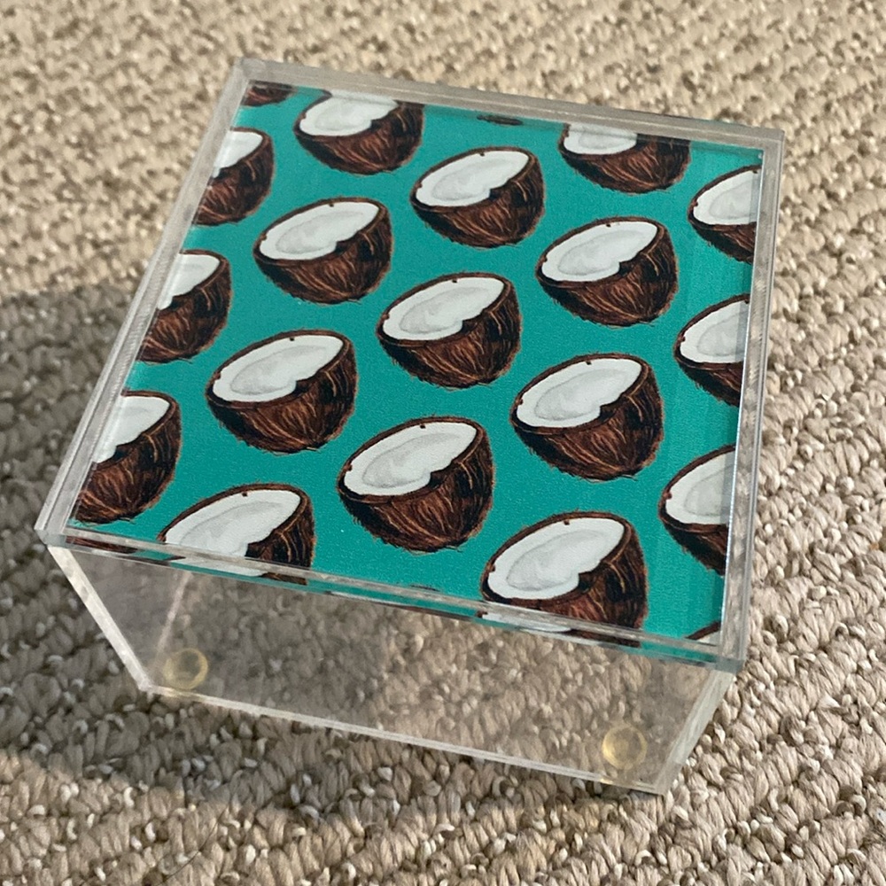 Society 6 acrylic trinket box